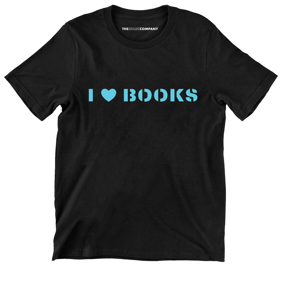 I Heart Books Kids T-Shirt-Feminist Apparel, Feminist Clothing, Feminist Kids T Shirt, MiniCreator-The Spark Company