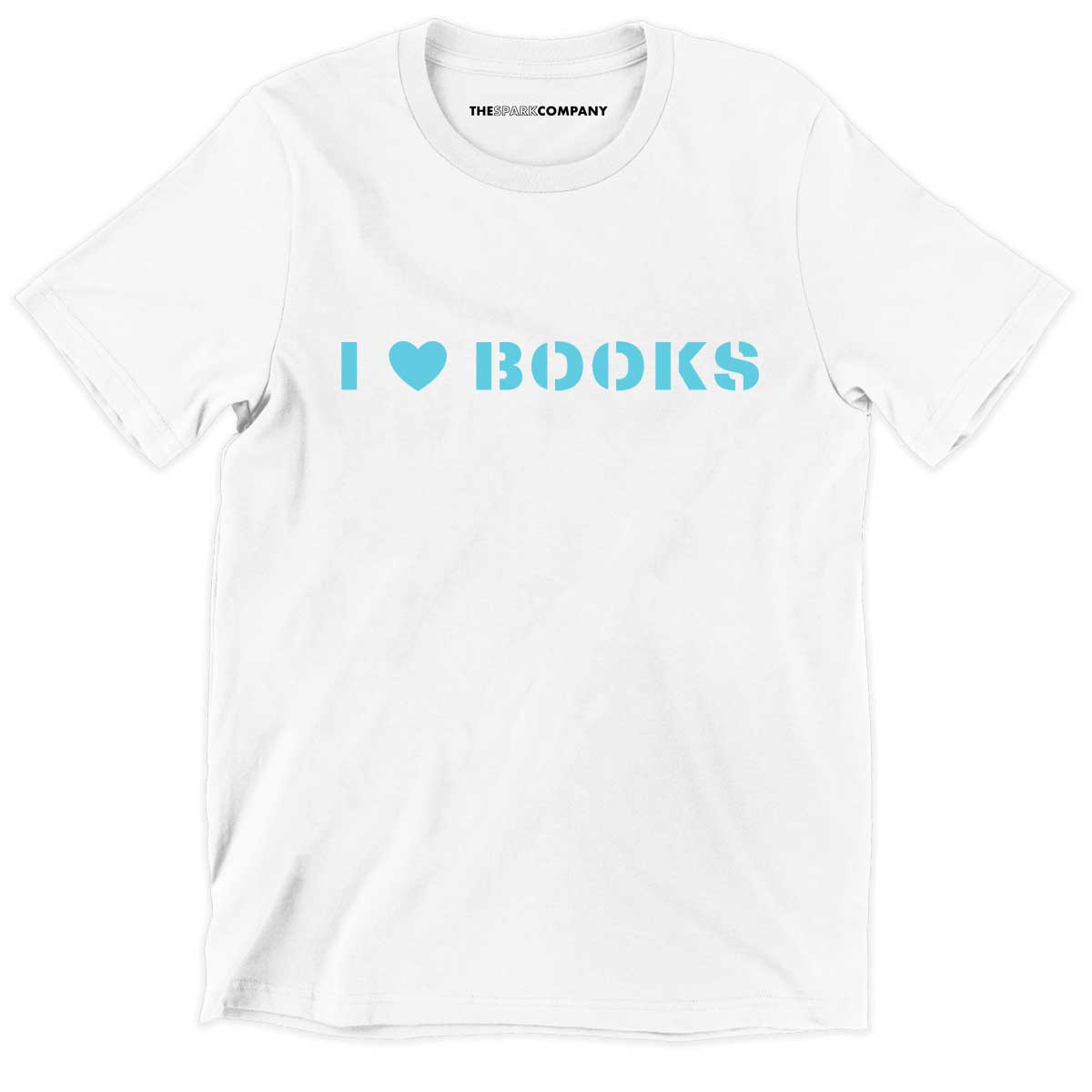 I Heart Books Kids T-Shirt-Feminist Apparel, Feminist Clothing, Feminist Kids T Shirt, MiniCreator-The Spark Company