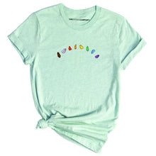 Load image into Gallery viewer, LGBTQ+ Crystals T-Shirt-LGBT Apparel, LGBT Clothing, LGBT T Shirt, BC3001-The Spark Company