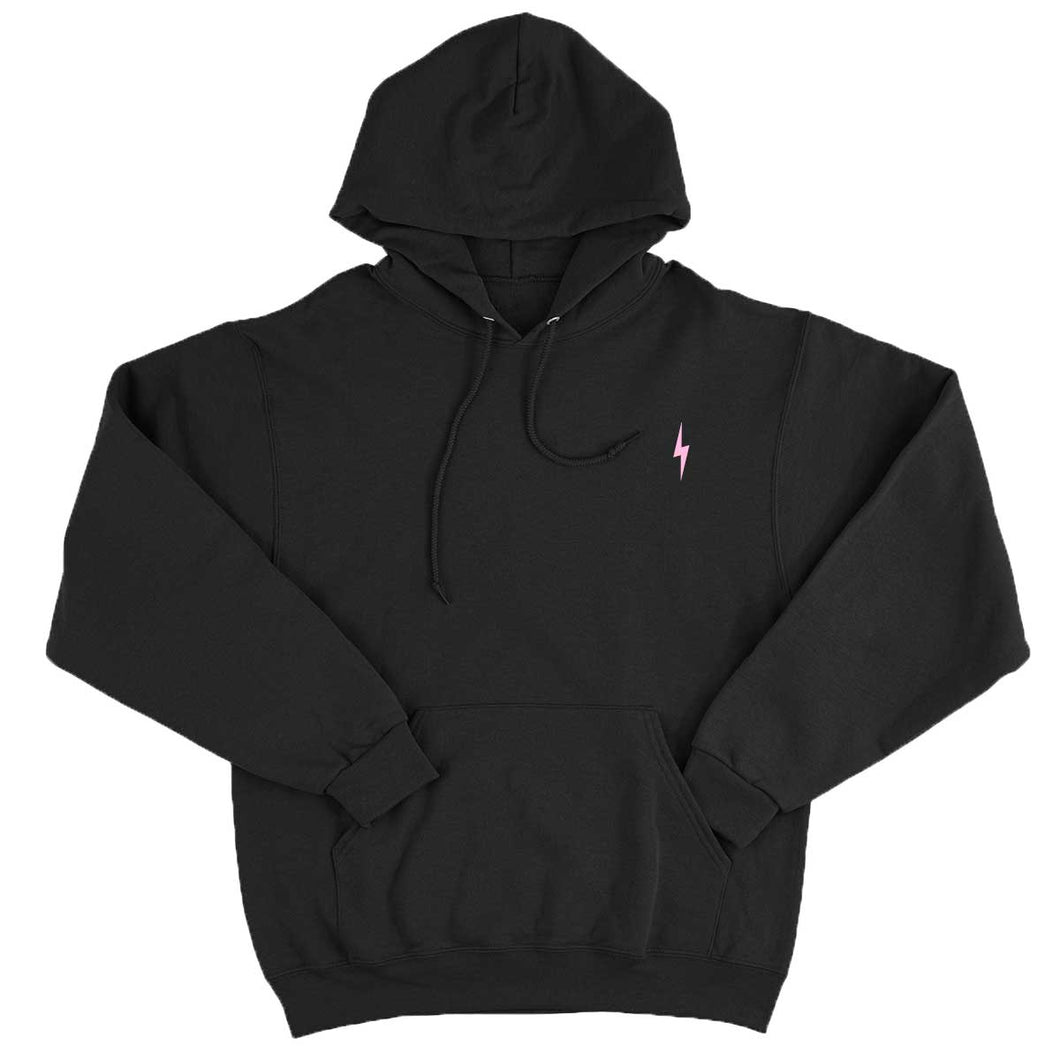 Lightning Embroidery Detail Hoodie – The Spark Company
