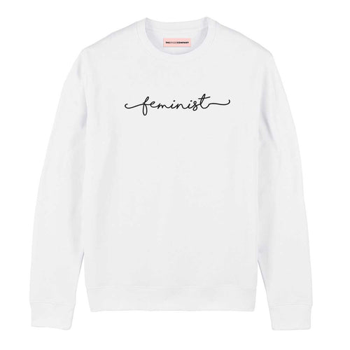 Minimalist Feminist Sweatshirt-Feminist Apparel, Feminist Clothing, Feminist Sweatshirt, JH030-The Spark Company