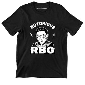 RBG Ruth Bader Ginsburg Kids T-Shirt-Feminist Apparel, Feminist Clothing, Feminist Kids T Shirt, MiniCreator-The Spark Company