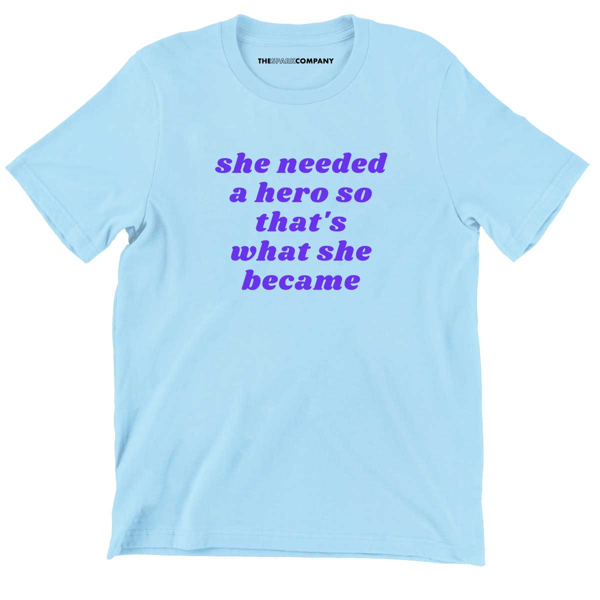 She Needed A Hero Kids T-Shirt-Feminist Apparel, Feminist Clothing, Feminist Kids T Shirt, MiniCreator-The Spark Company