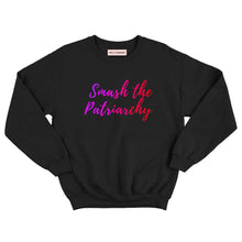 Load image into Gallery viewer, Smash The Patriarchy Kids Sweatshirt-Feminist Apparel, Feminist Clothing, Feminist Kids Sweatshirt, JH030B-The Spark Company