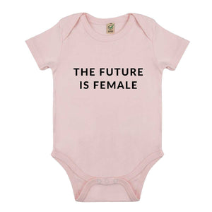 The Future Is Female Babygrow-Feminist Apparel, Feminist Clothing, Feminist Baby Onesie, EPB02-The Spark Company