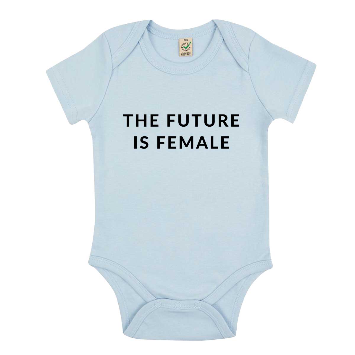 The Future Is Female Babygrow-Feminist Apparel, Feminist Clothing, Feminist Baby Onesie, EPB02-The Spark Company