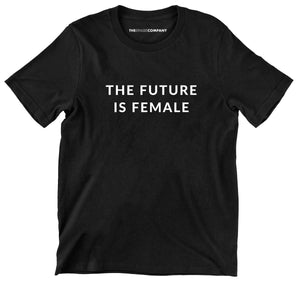 The Future Is Female Kids T-Shirt-Feminist Apparel, Feminist Clothing, Feminist Kids T Shirt, MiniCreator-The Spark Company