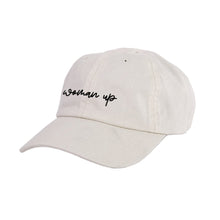 Load image into Gallery viewer, Woman Up Embroidered Mom Cap-Feminist Apparel, Feminist Gift, Mum Cap, BB653-The Spark Company