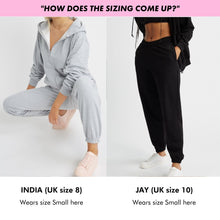 Load image into Gallery viewer, Woman Up Embroidery Detail Joggers-Feminist Apparel, Feminist Clothing, Feminist joggers, JH072-The Spark Company